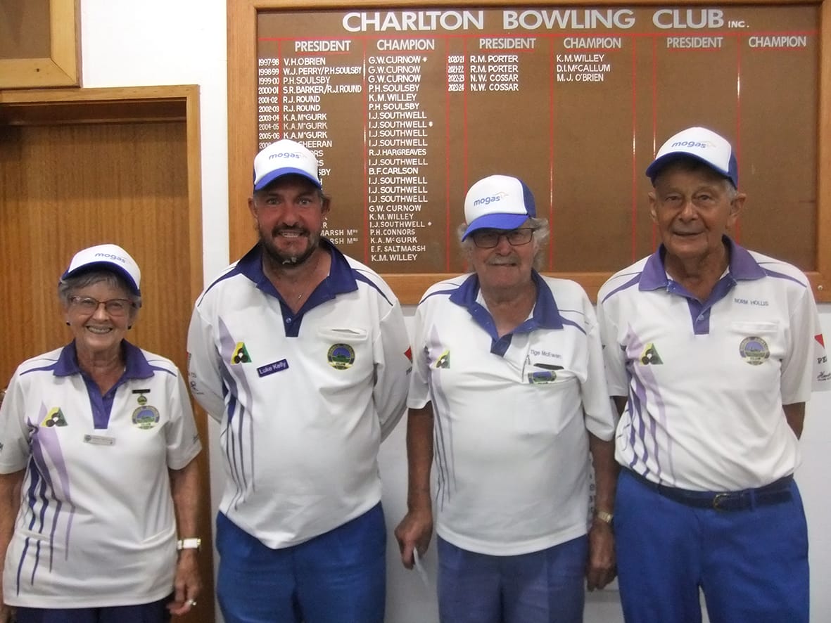 Charlton Bowls Tourney ­– Take 2