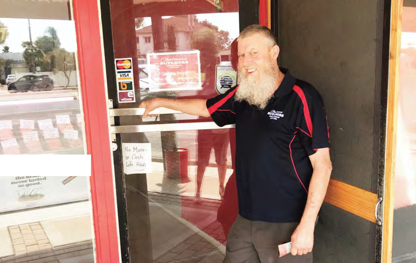 Community urged to stay vigilant after Chalmer’s Butchers targeted by thieves