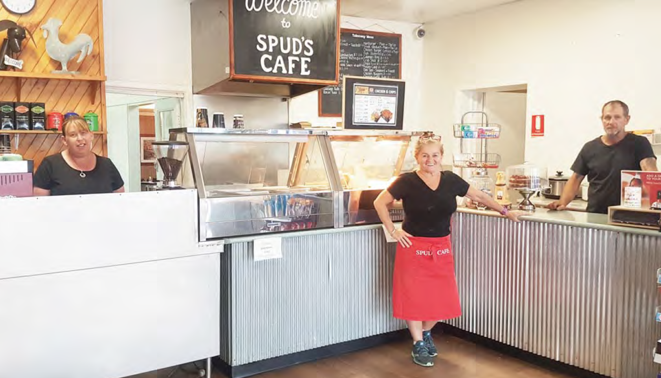 Spud’s the new taste in town as cafe changes owners