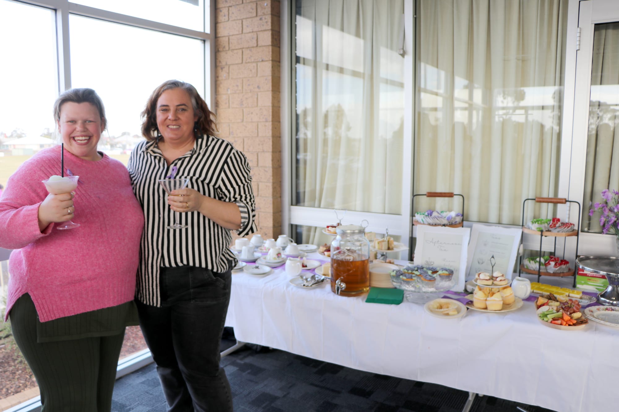 Tess Lee and Claire Cook.