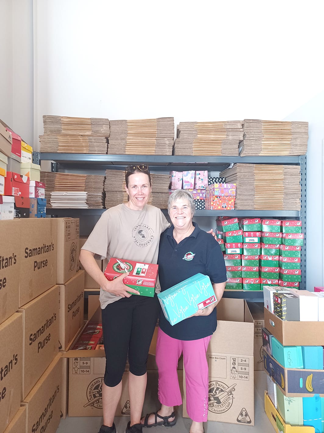 Thanks to Community from “Operation Christmas Child”