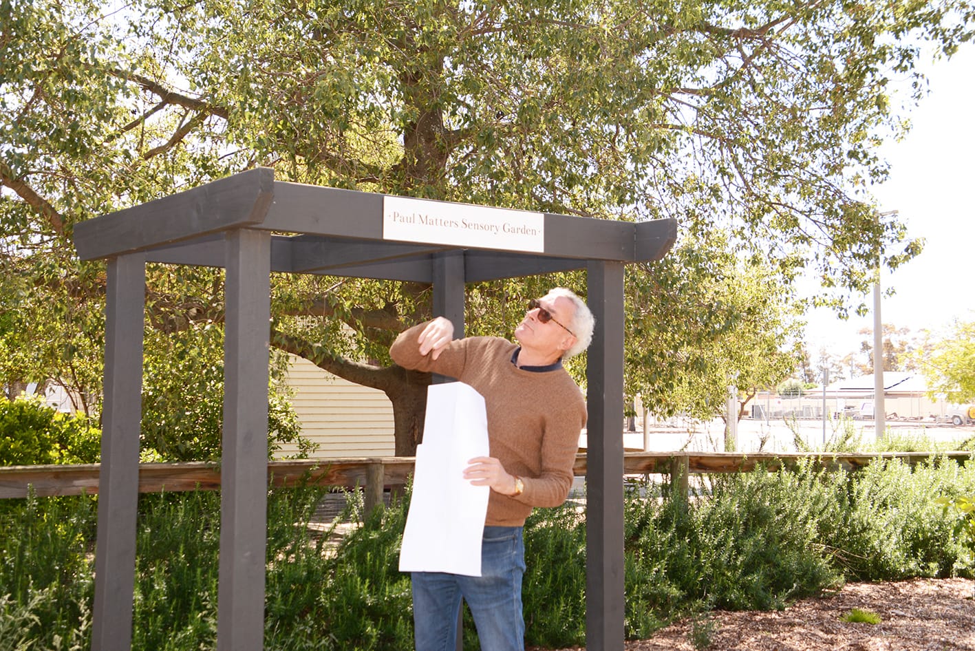 Sensory Garden to Support Student Learning