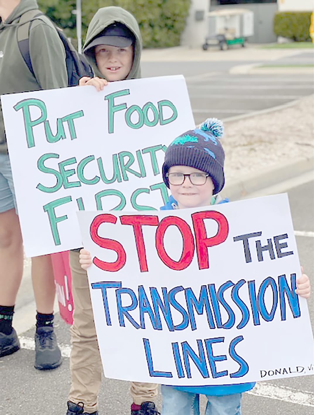 Darcy and Percy Burke.