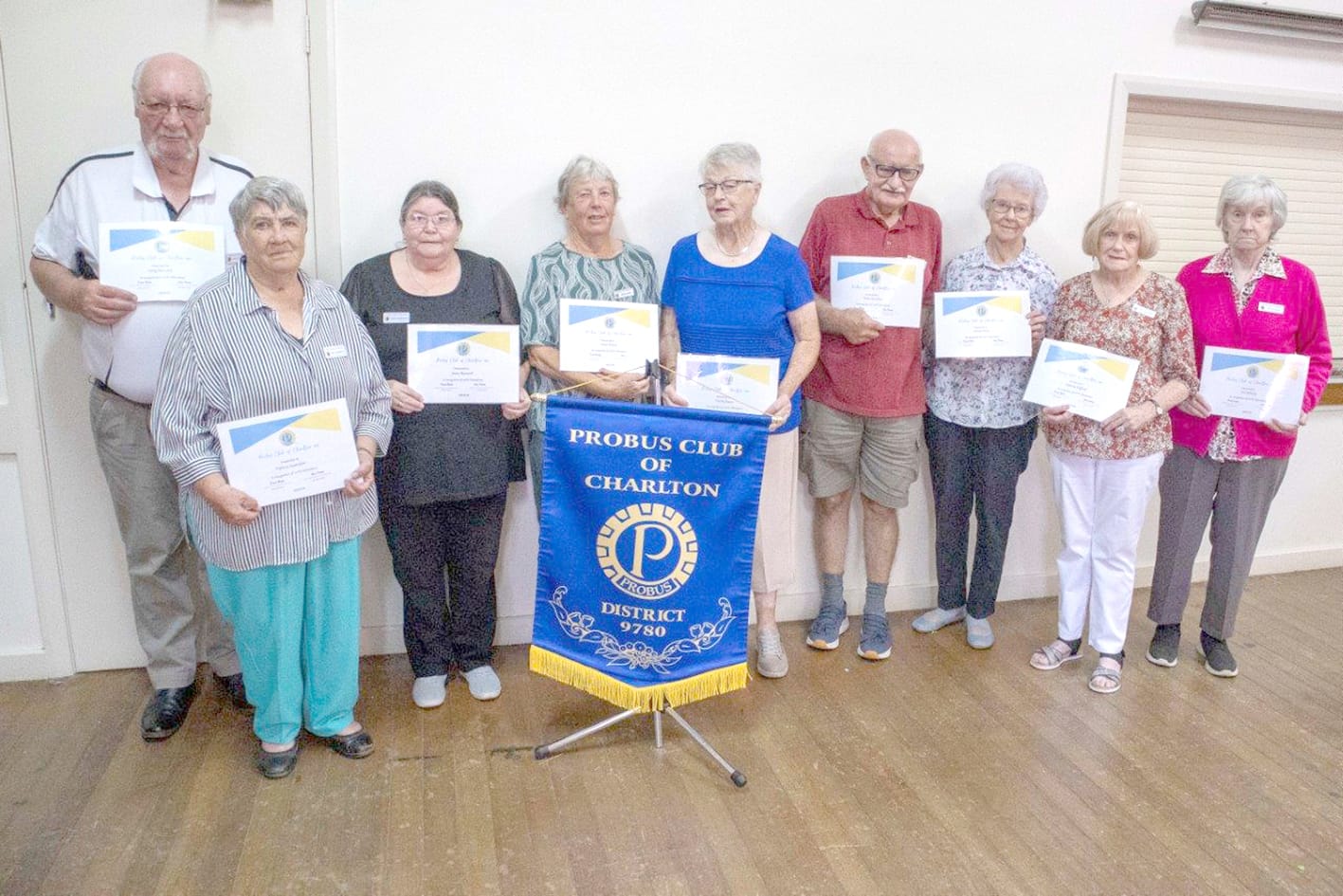 Charlton Probus Elects Officers