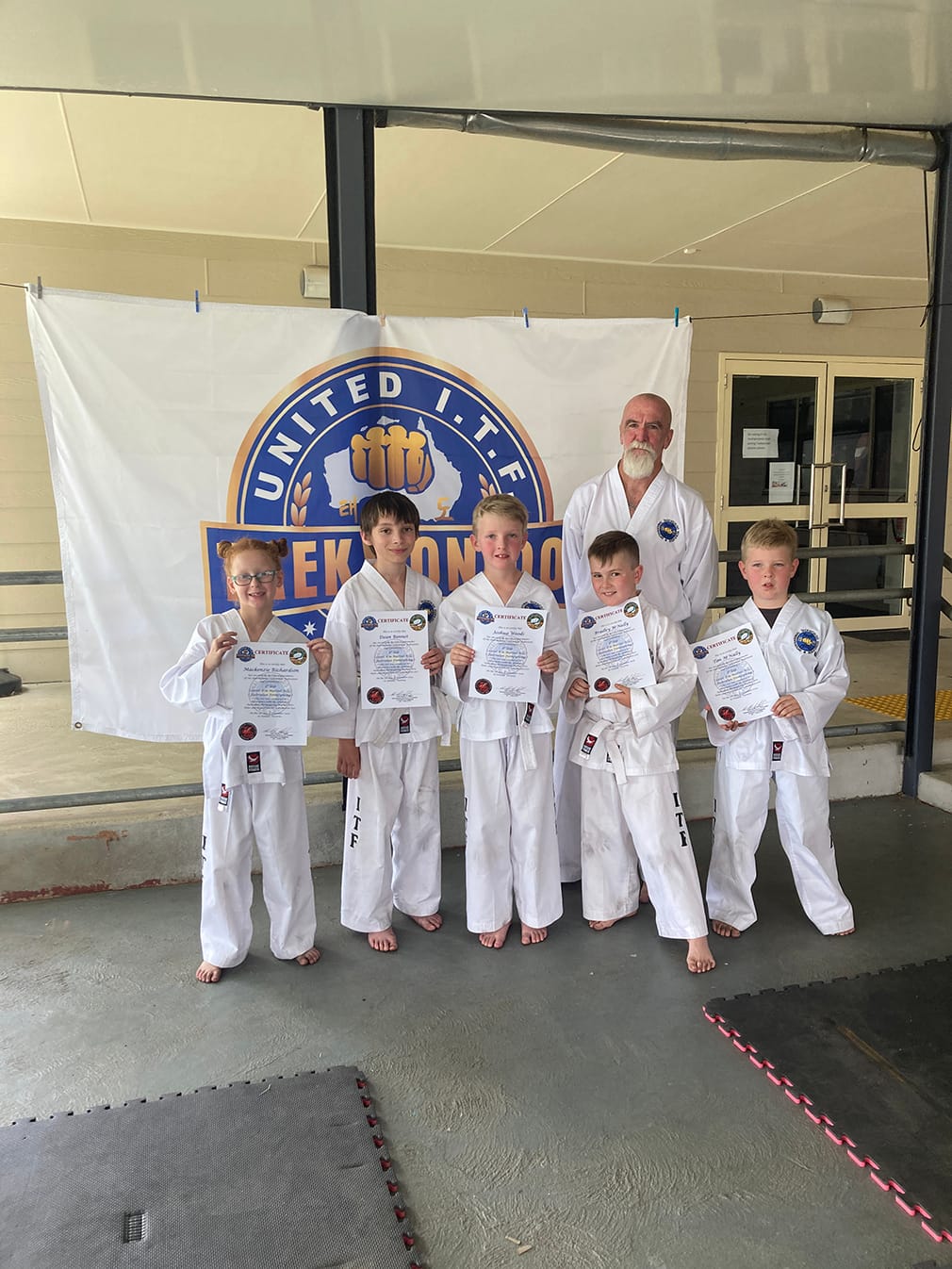 Taekwondo Students Shine