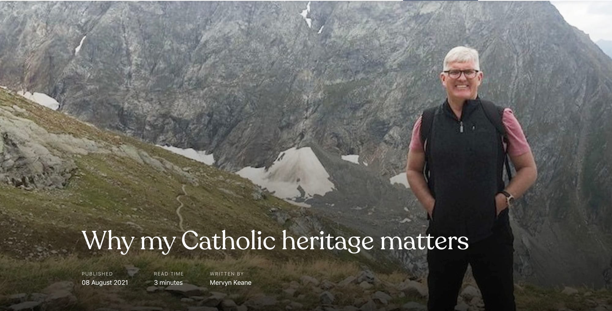 Why My Catholic Heritage Matters