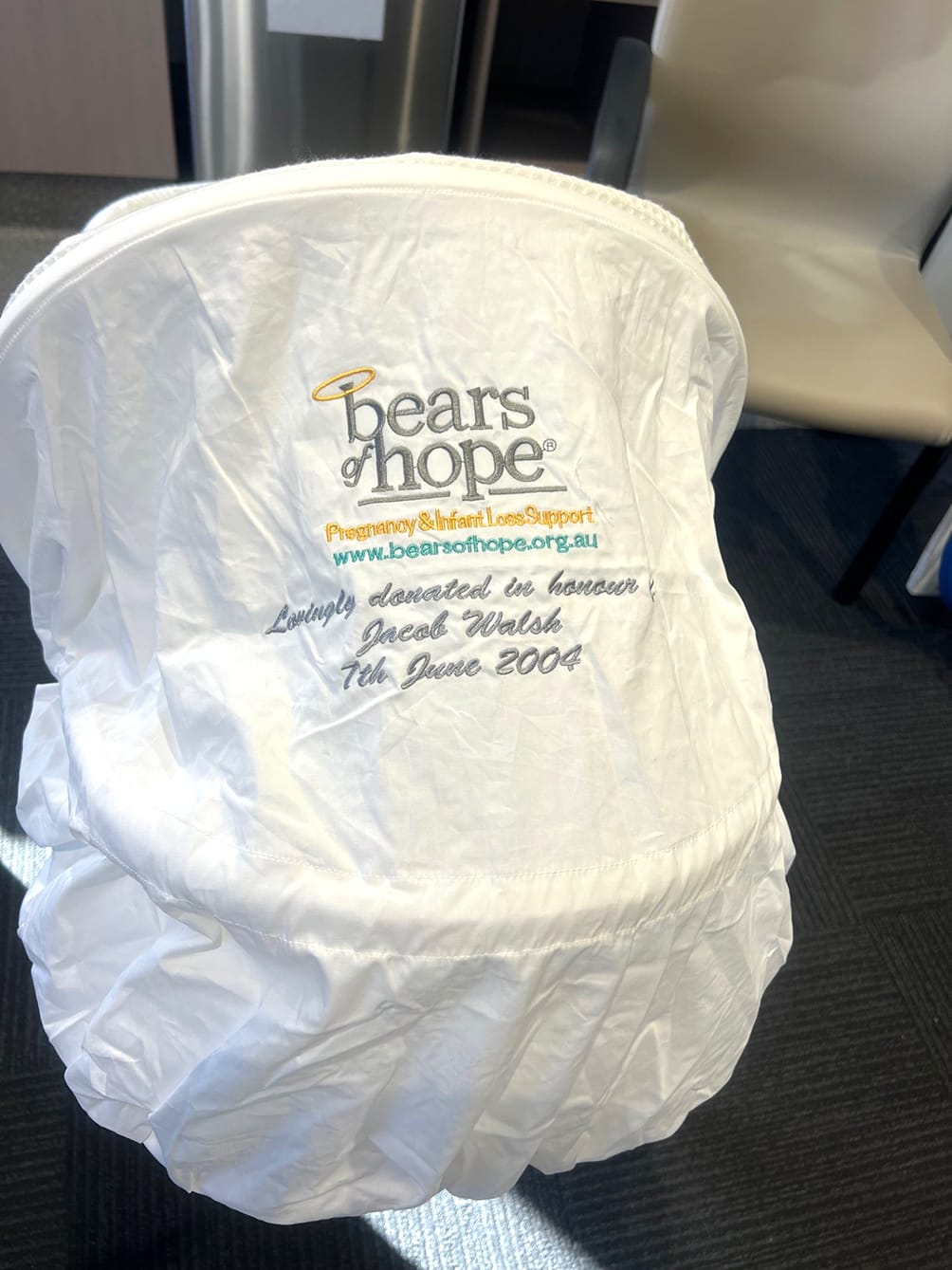 In Memory of Jacob Walsh... A Special Gift to Geelong Hospital