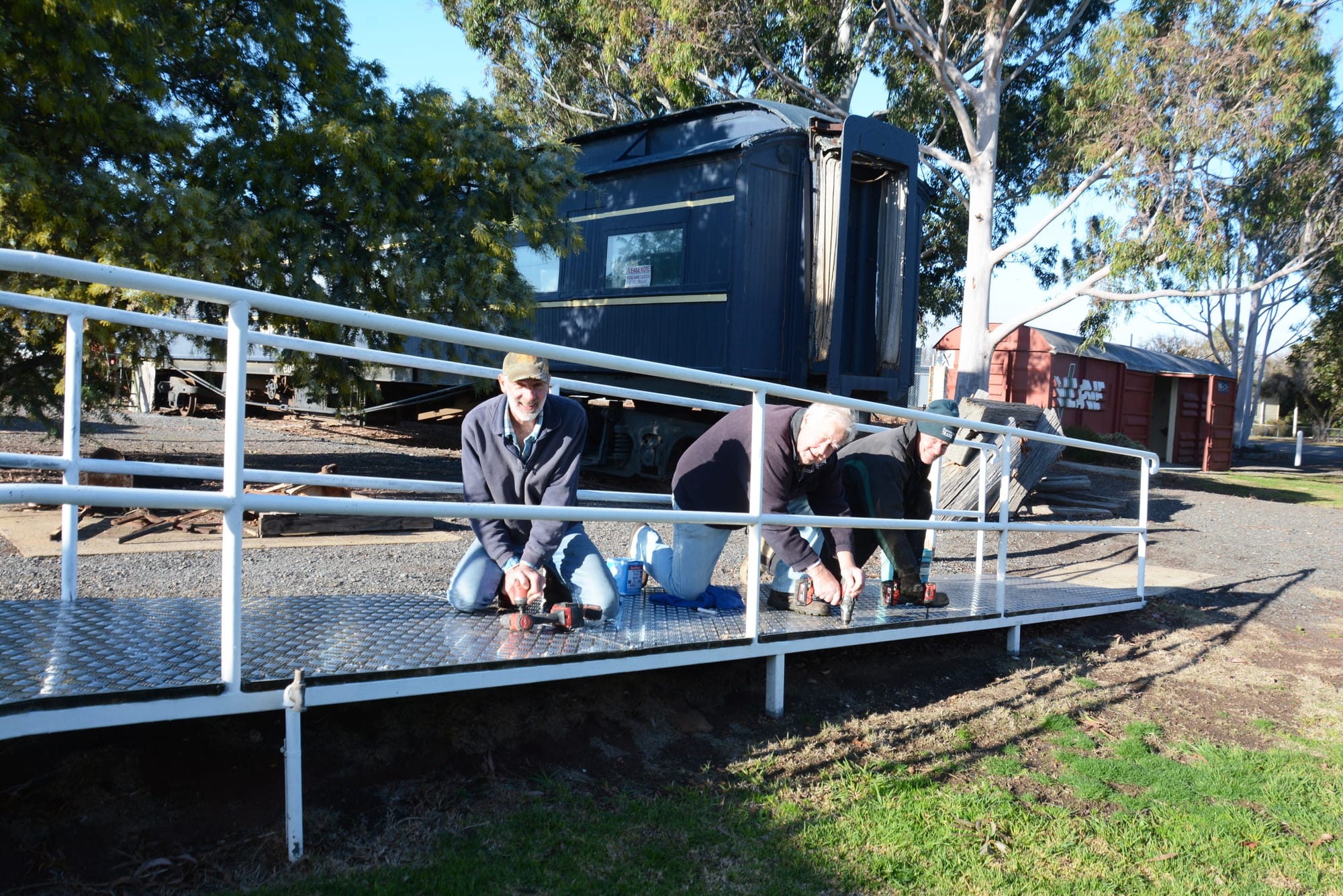Donald Train Park Receives Attention