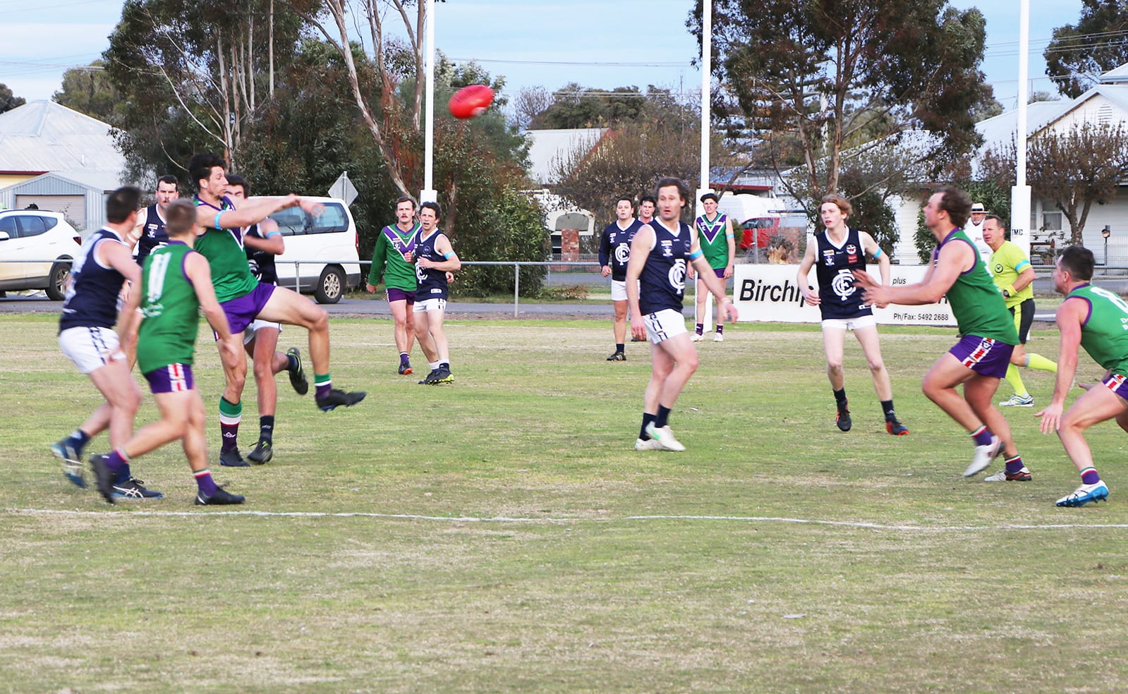 Navies Trampled as Bulls Stampede