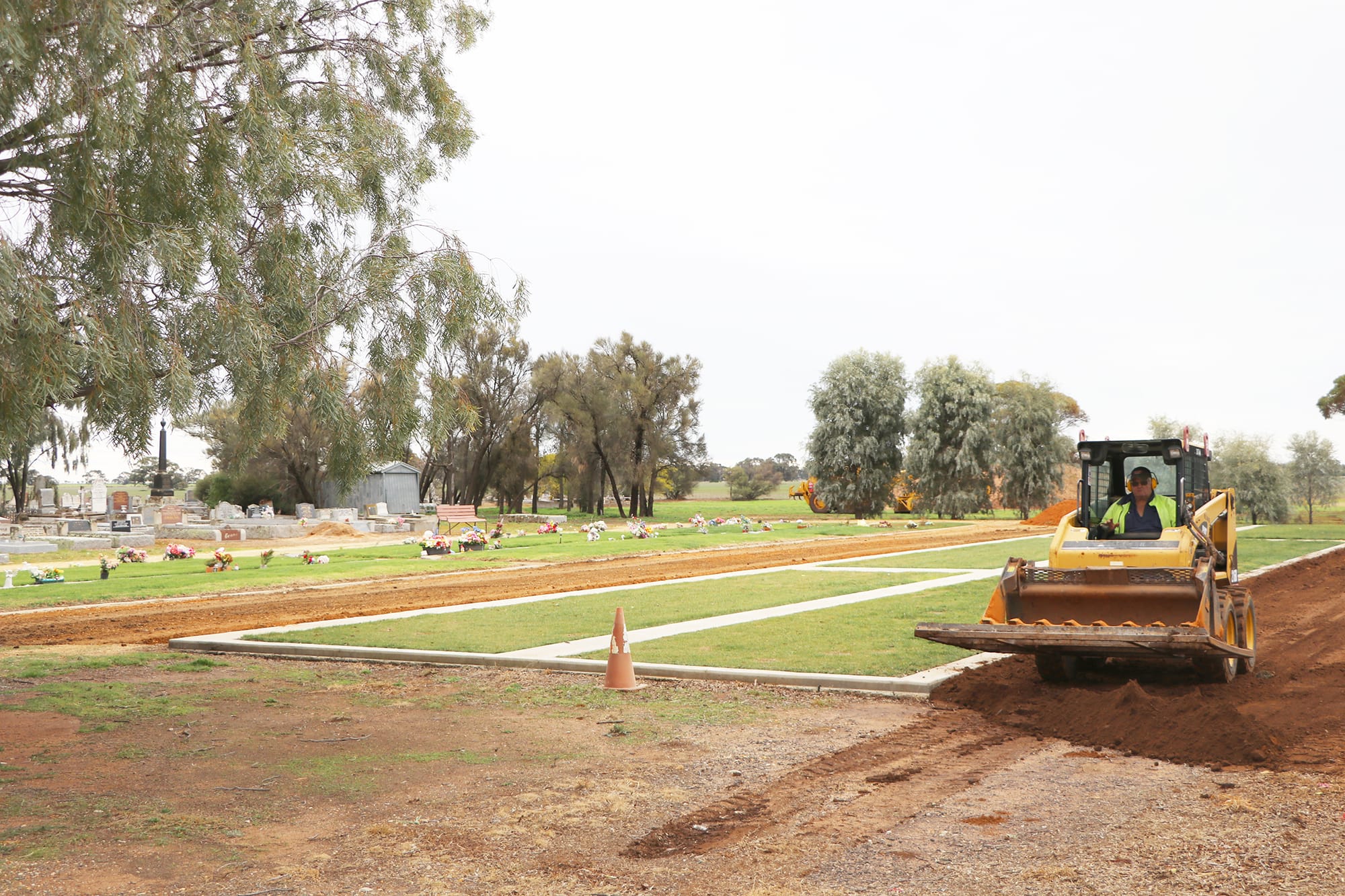 Upgrade at Birchip Lawn Cemetery