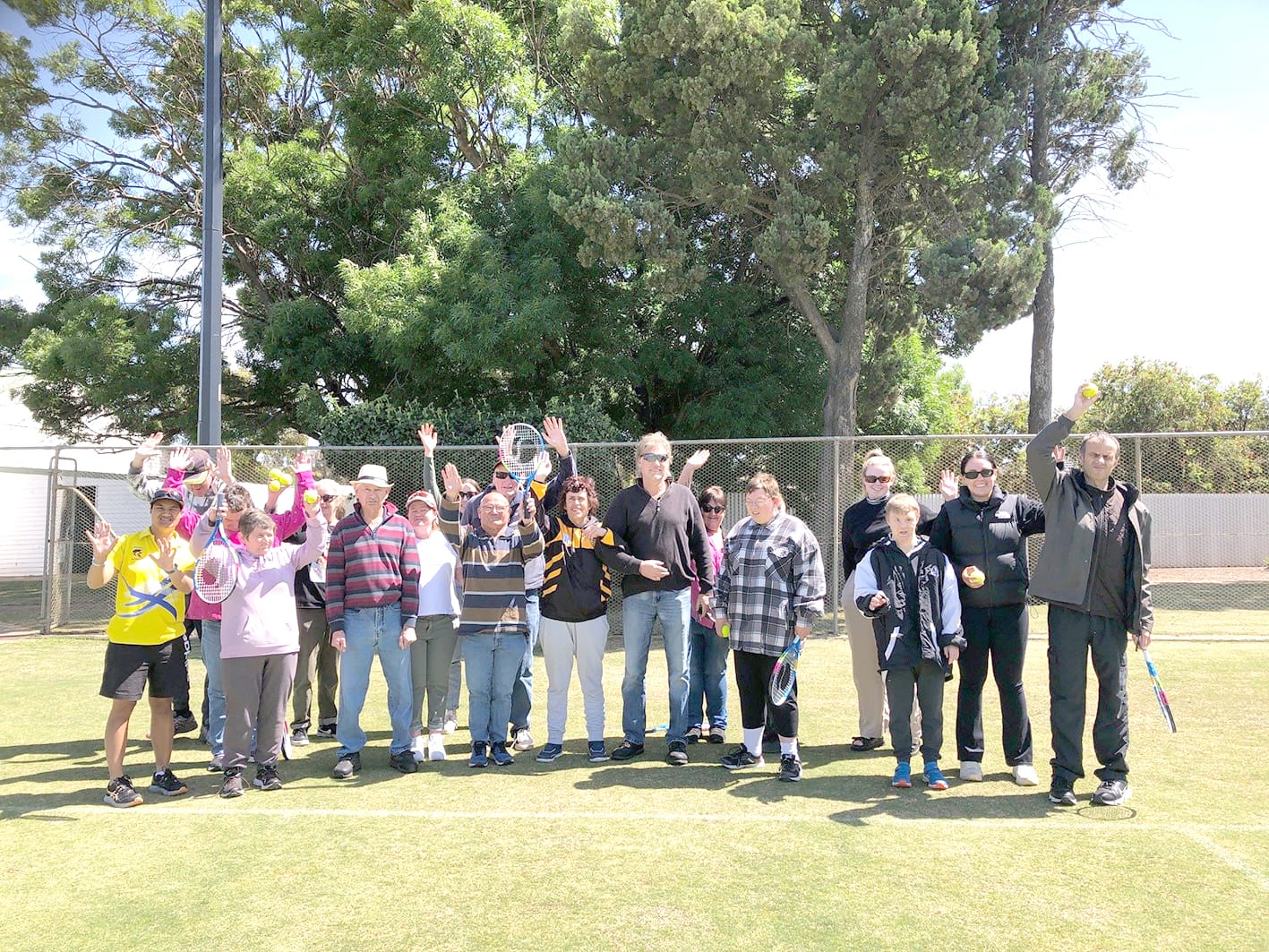 Donald Lawn Courts Again Open to All