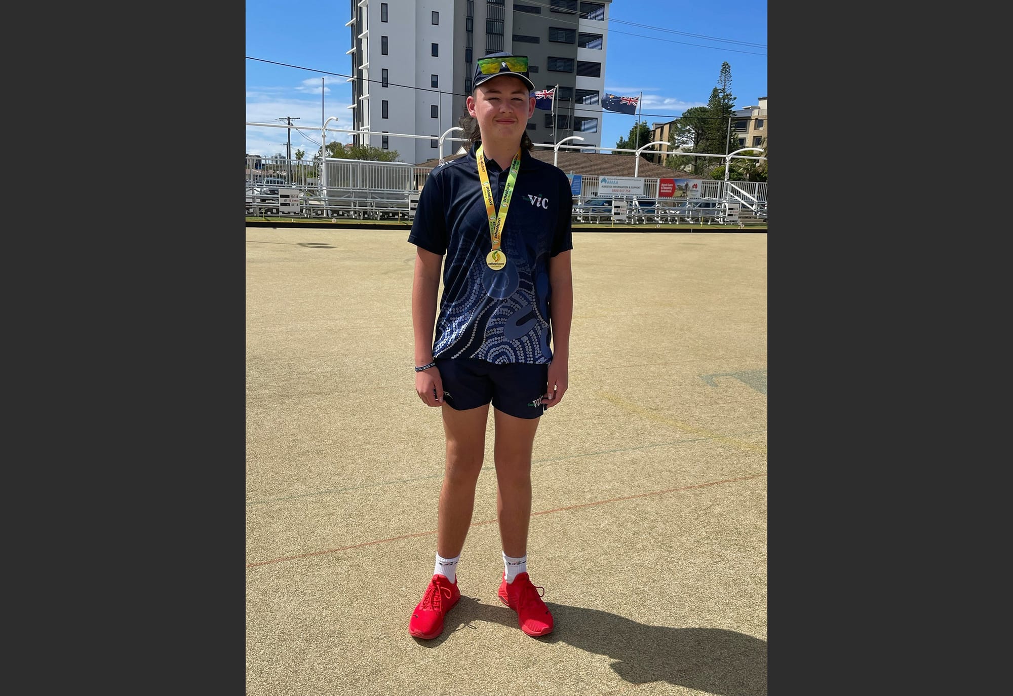 Hunter Strikes Lawn Bowls Gold