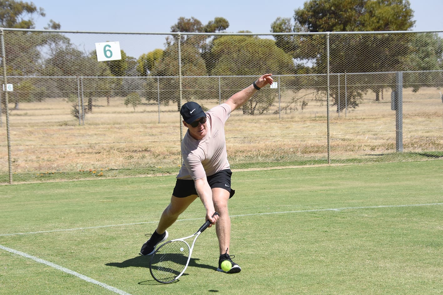 Donald Strengthens Tennis Place