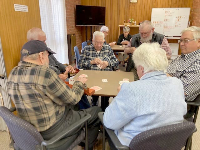Bob Baker, Barry Hepworth, Frank Cinaglia, Lindsay Borden, Dale Funcke, Marion McEwen in the background Sue Donnellon and Jenni Campbell.