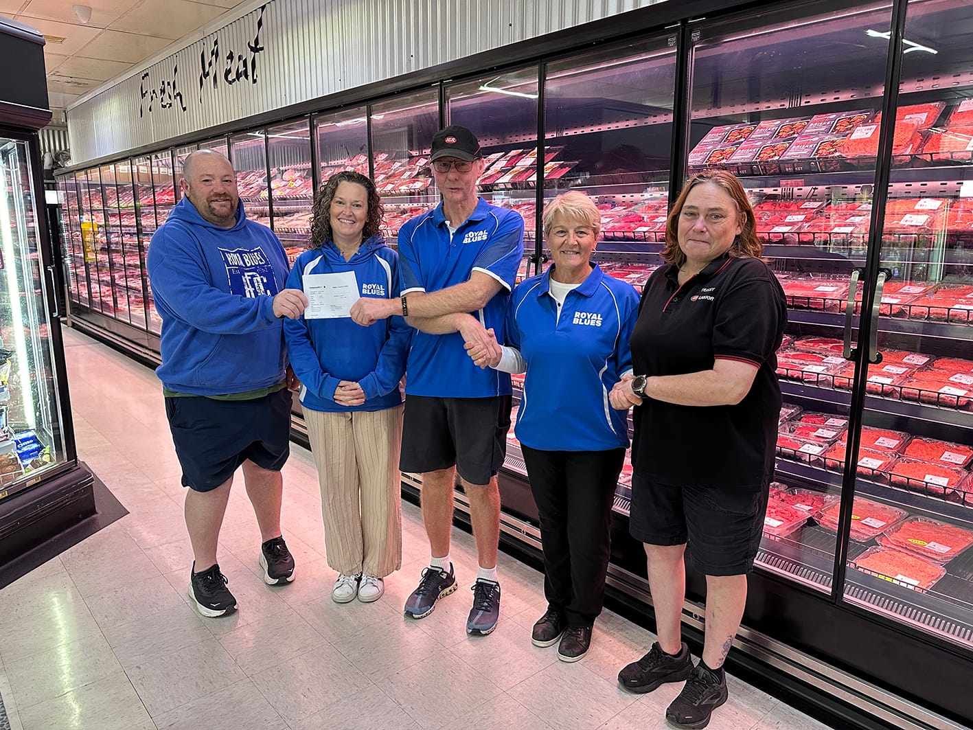Sports Share Support from Supermarket
