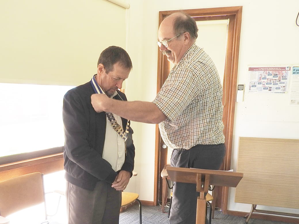 New President for Wycheproof Probus