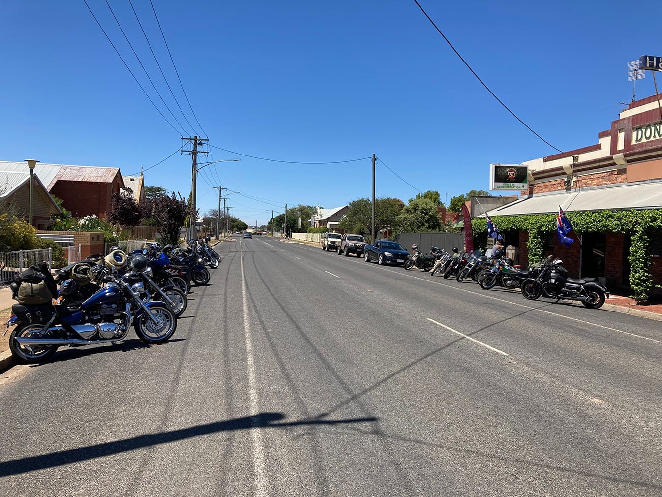 Rally Riders Take a Break