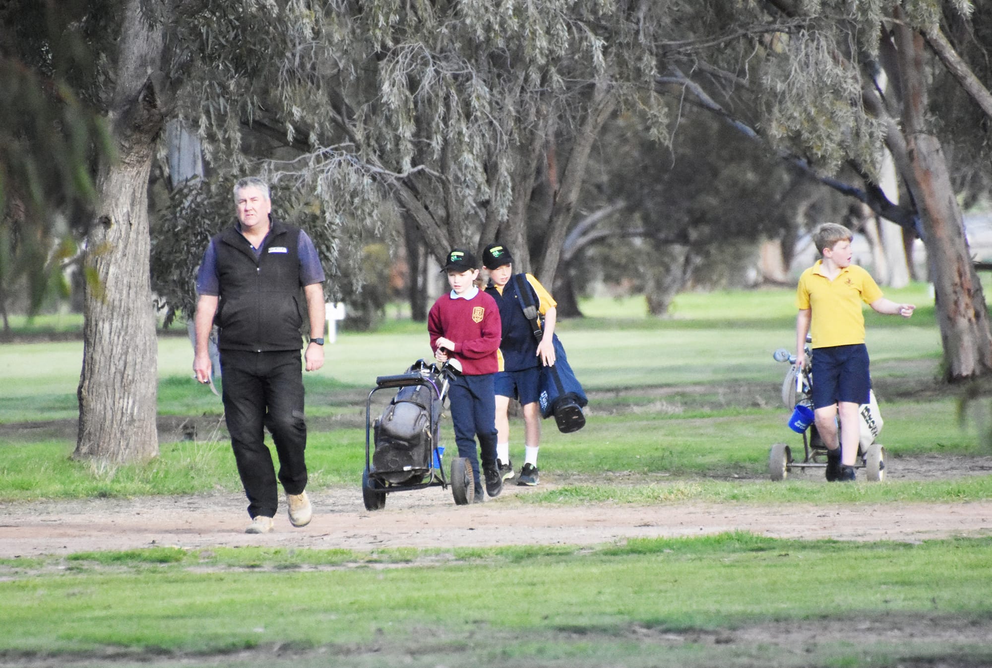 Juniors Enjoy Golf — Before Another Lockdown