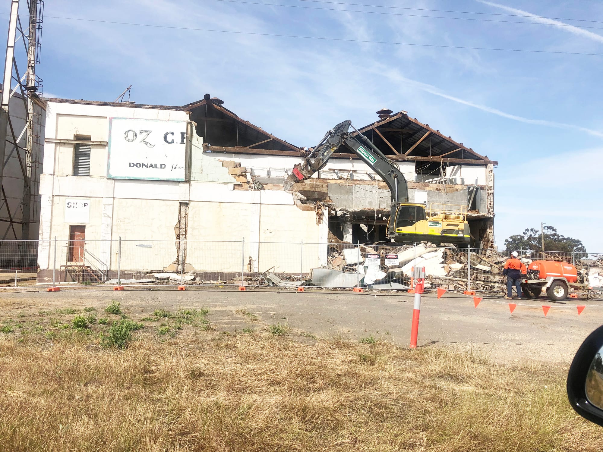 The Walls Came Crumbling Down