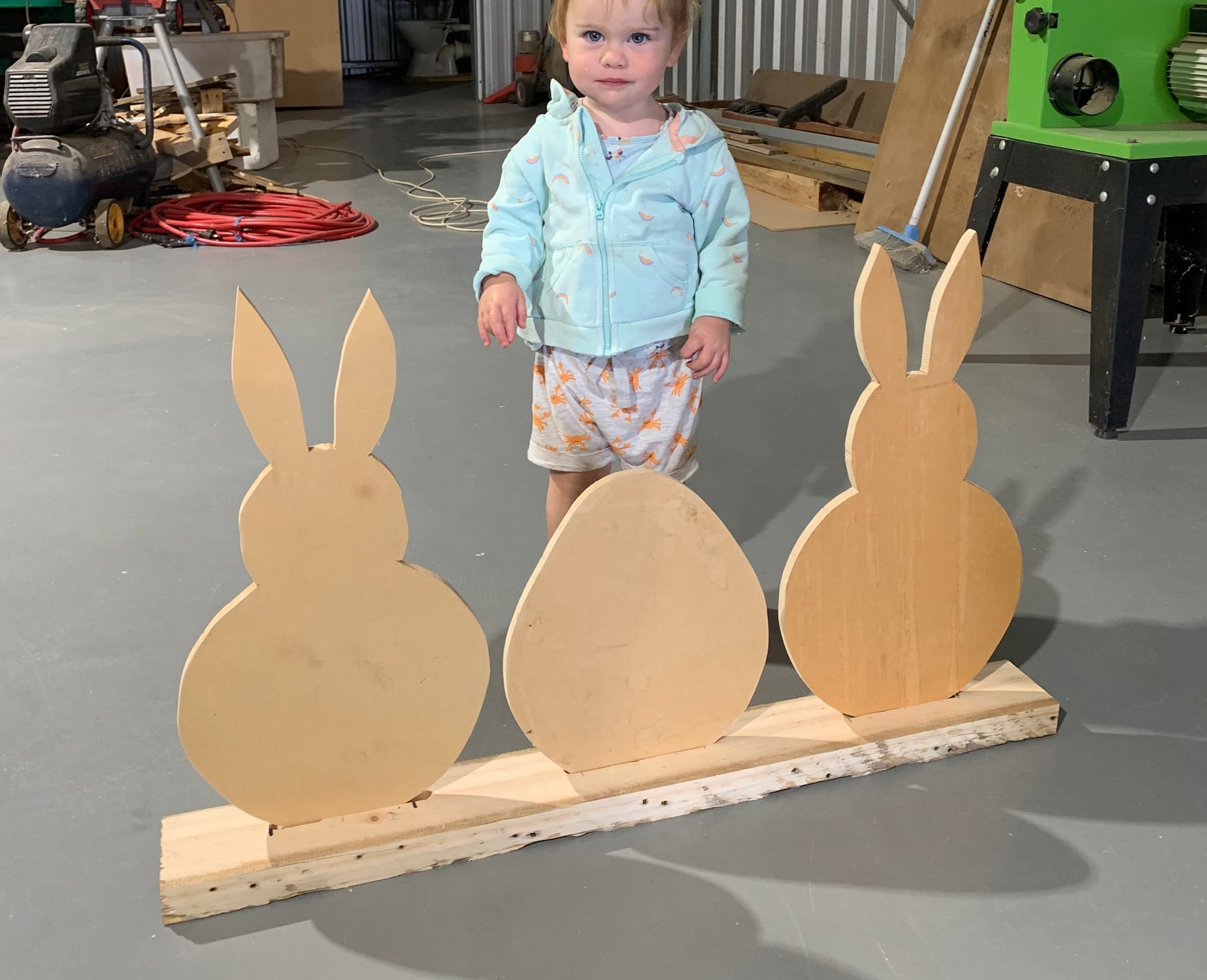 Men’s Shed Plans for Easter and Mali Heart