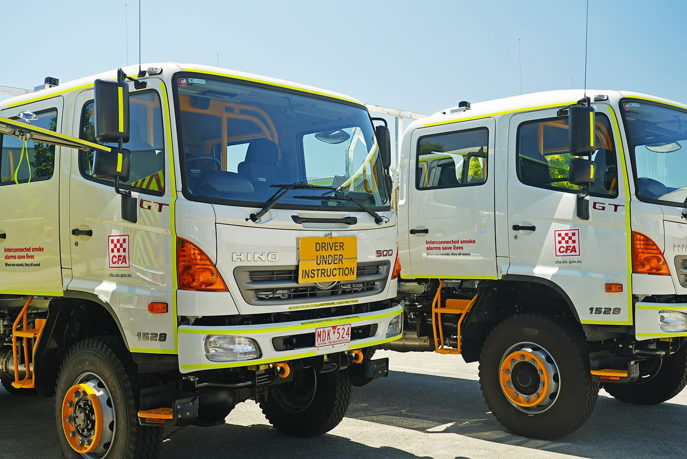 Ten Trucks to Boost CFA’s Driver Training