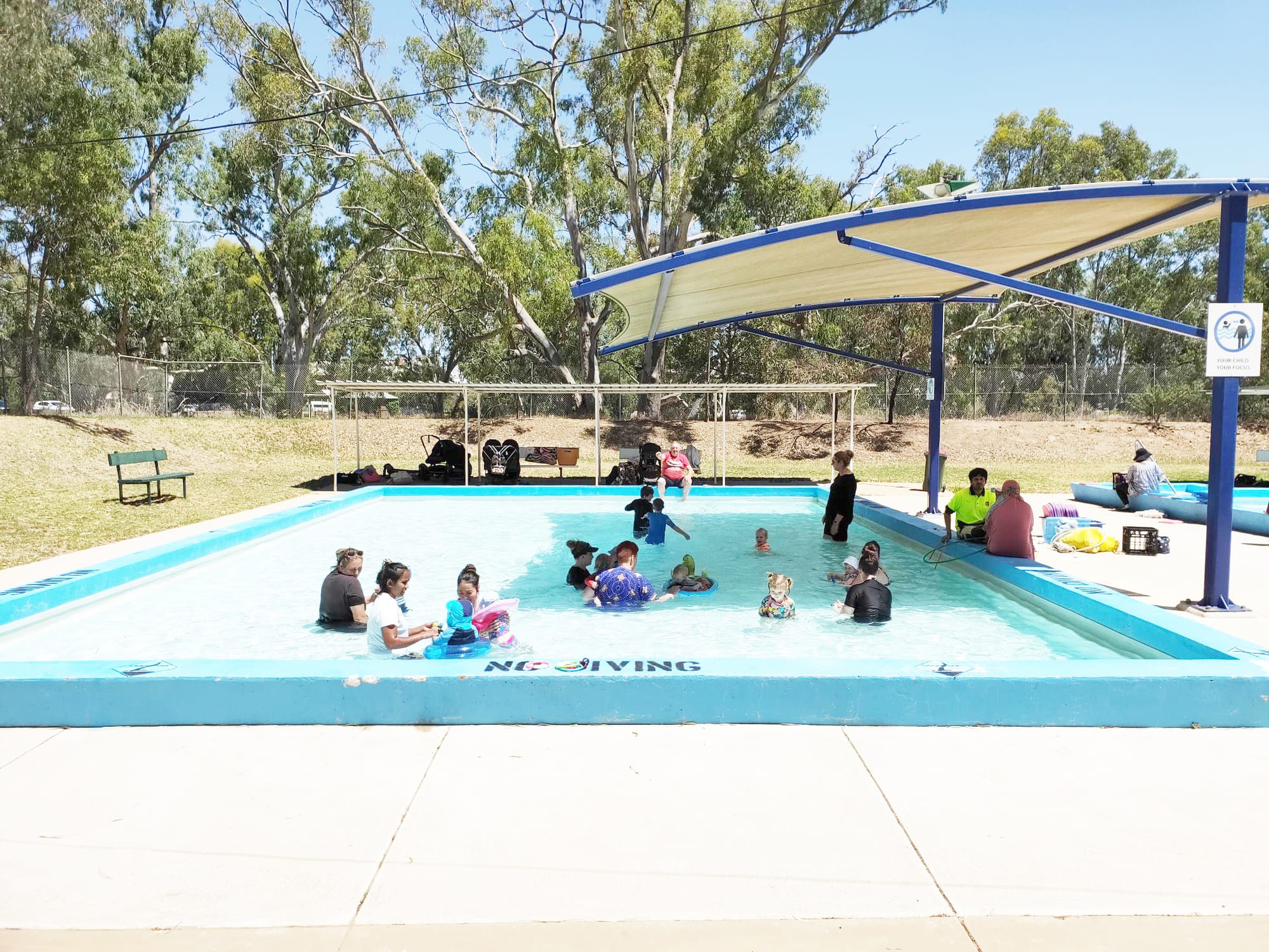 Pool Toddler Time Trial at Charlton