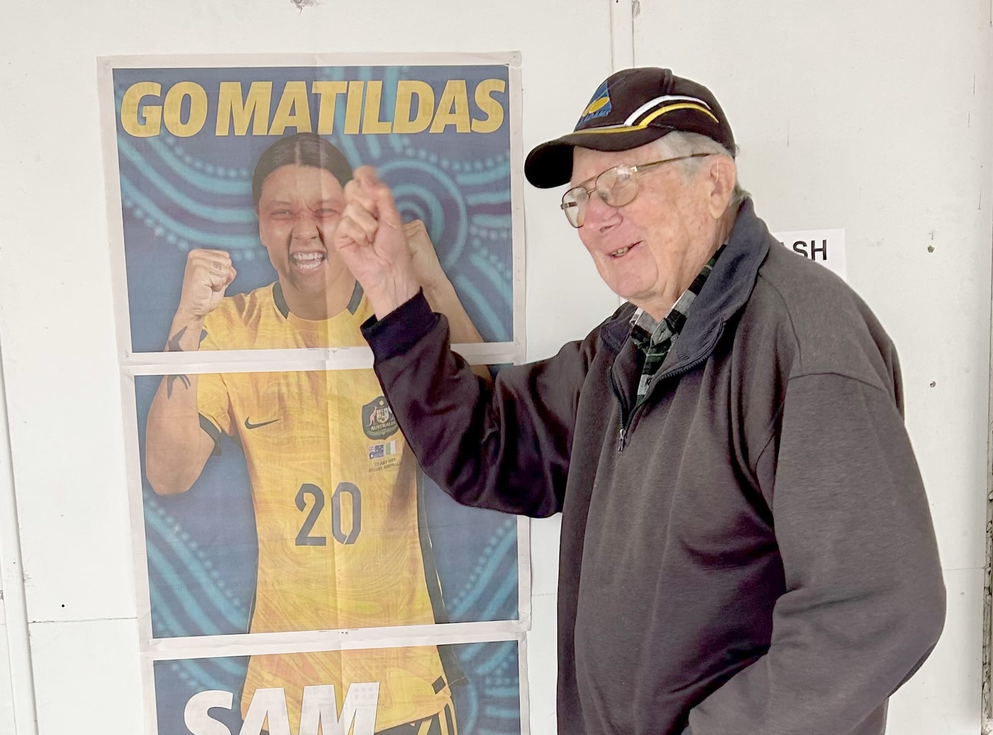 Reg Becomes Matildas’ Poster Boy