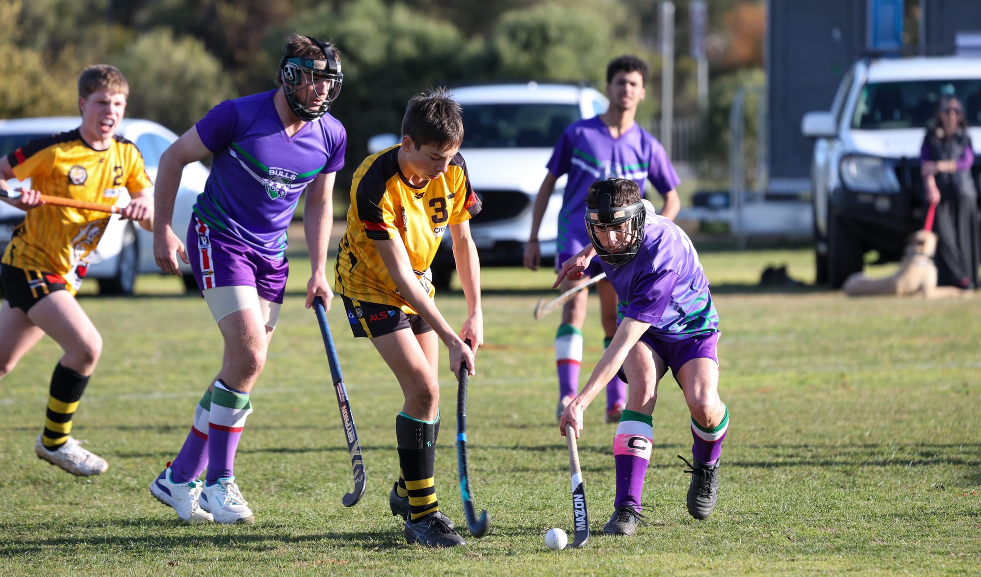 Bulls and Tigers Battle for Hockey Honours