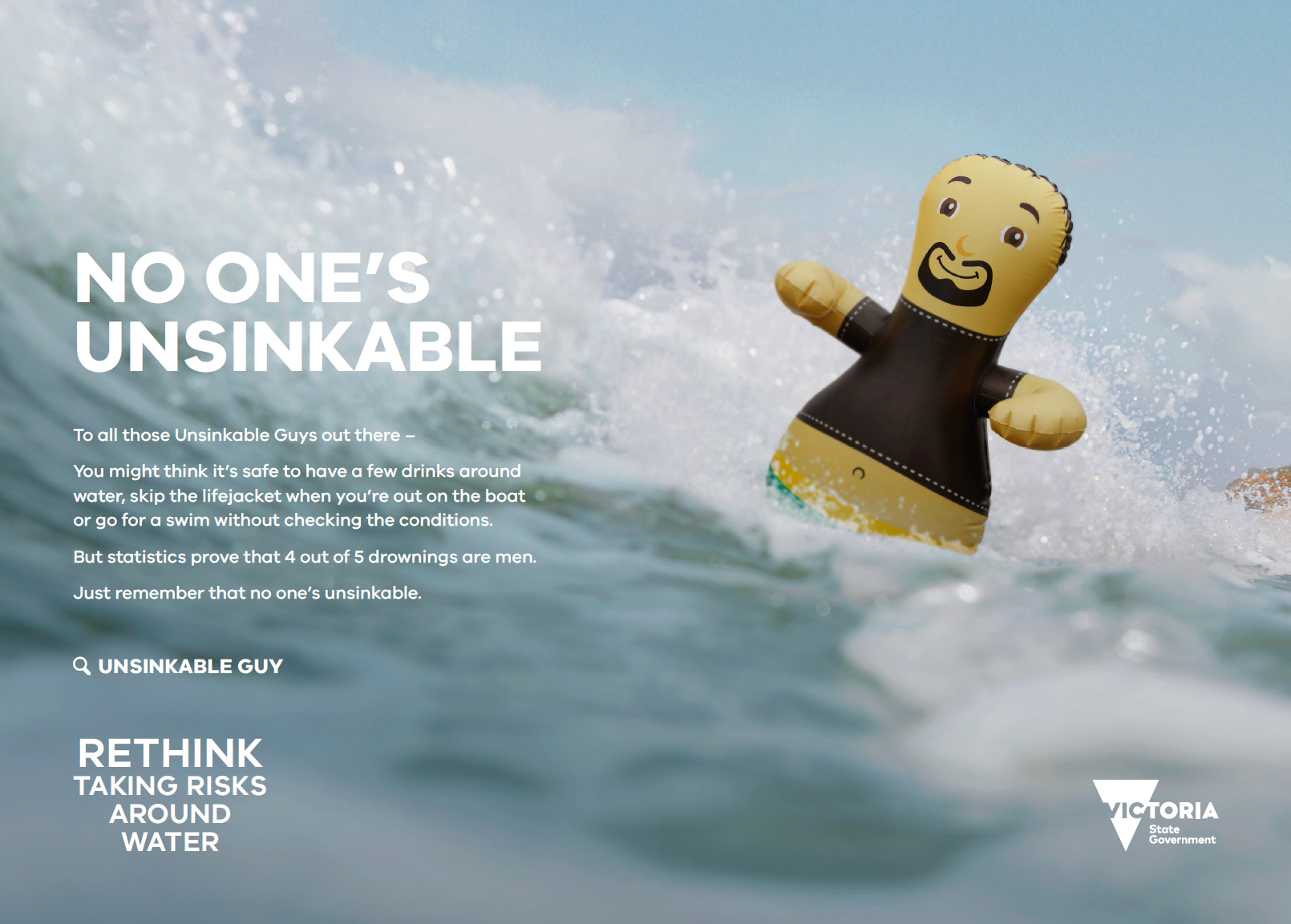 Don’t Think You’re “the Unsinkable Guy”