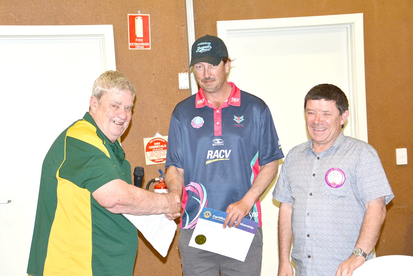 District Governor is No Stranger