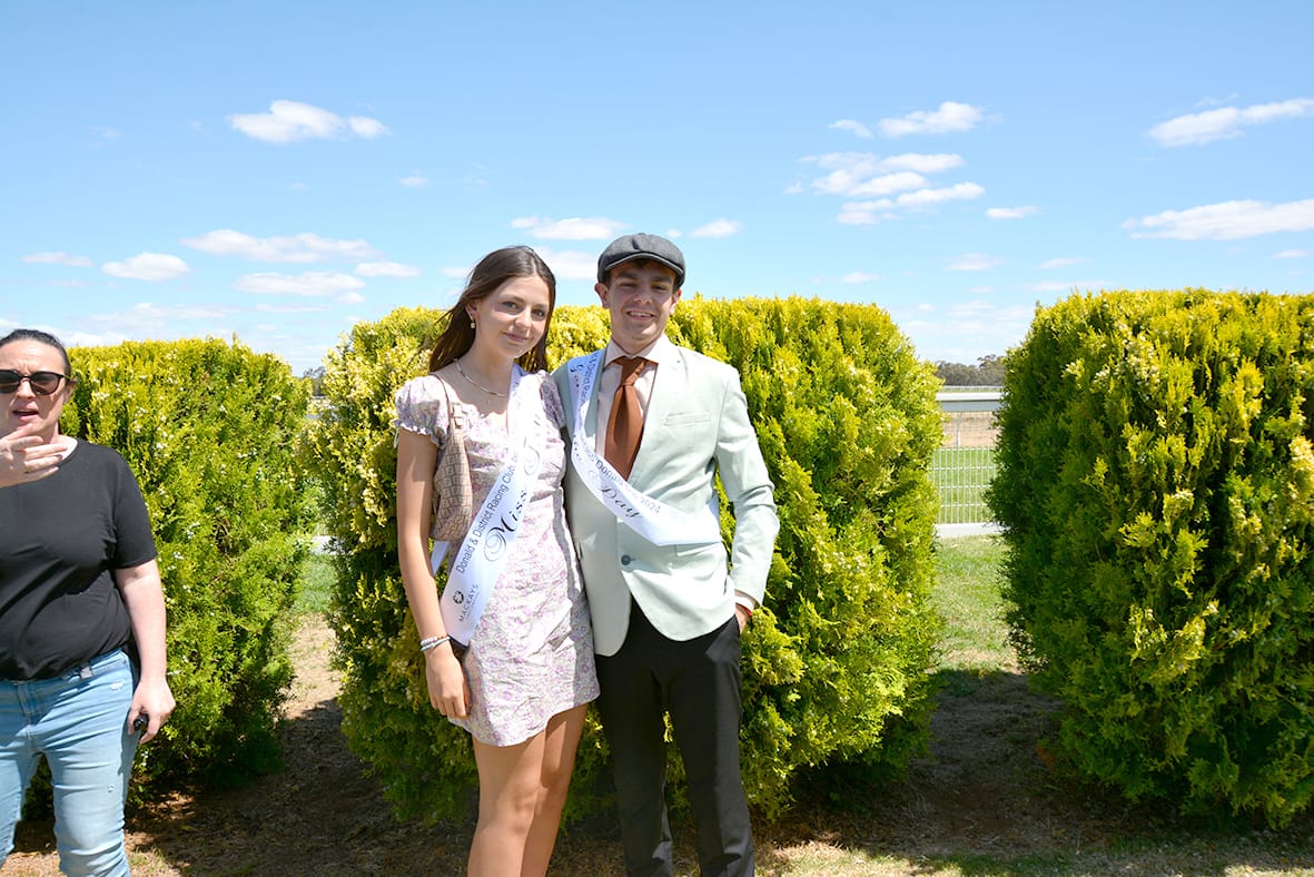 Miss Teen and Gentleman of the Day, siblings Anika and Fletcher Holmes-Brown (Charlton).