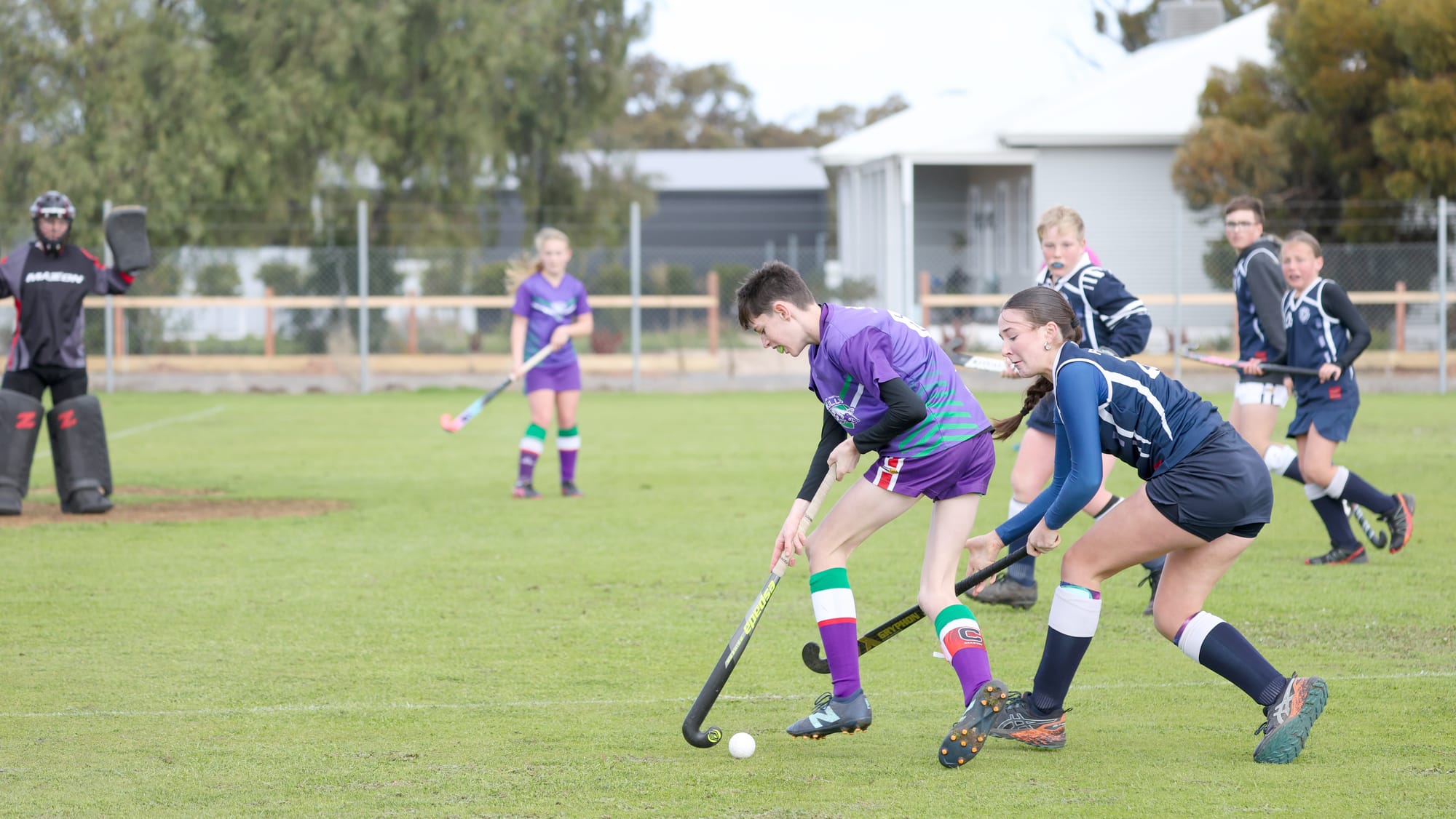 Cold, but Good Day for Charlton Hockey