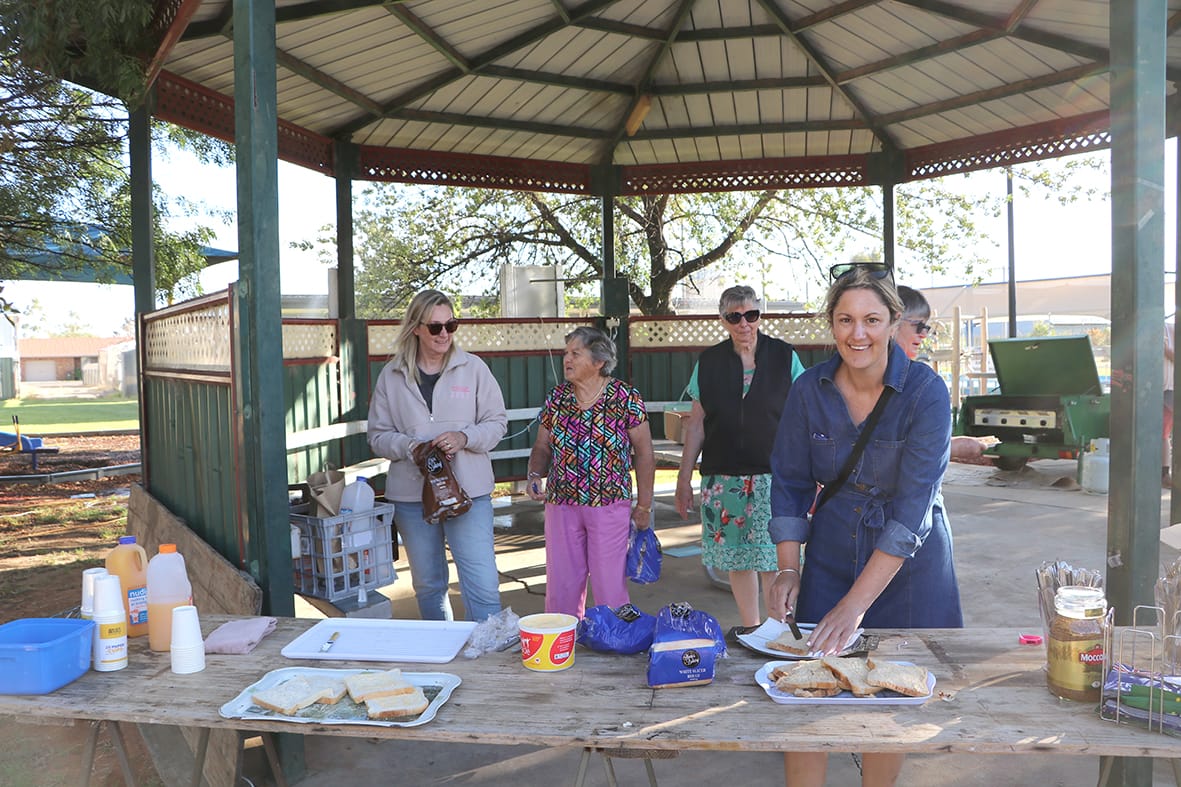 Community Celebrates at Birchip Memorial Park