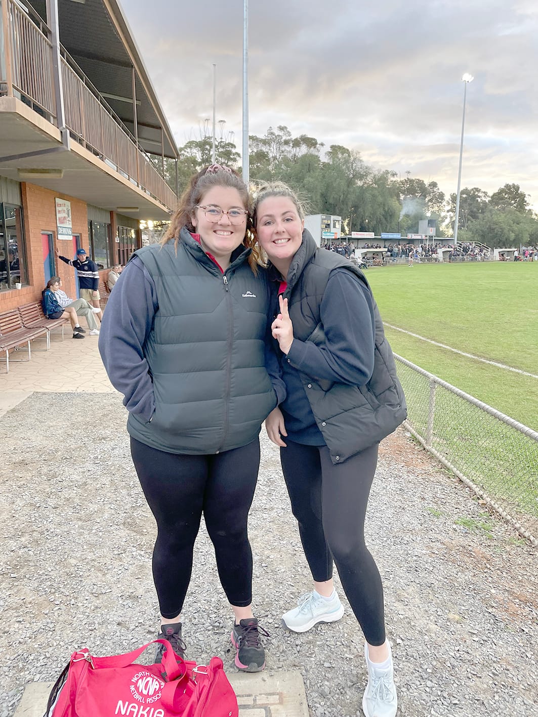 Boort Netballers Visit Wycheproof