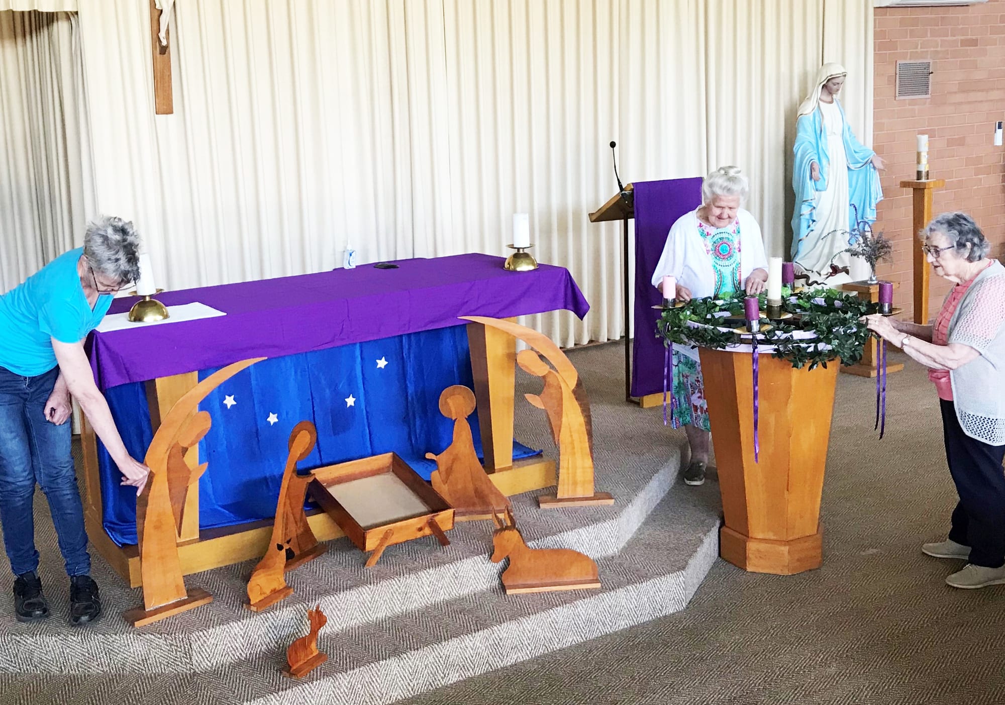 St. Michael’s Christmas Preparations