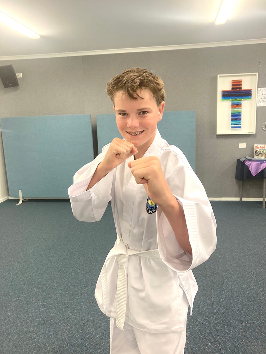 Donald Team Prepares for Taikwon-Do Titles