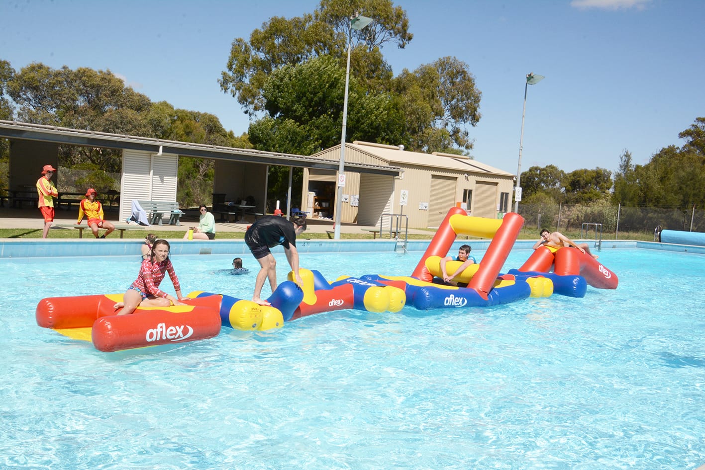 Inflatable Fun for Buloke Pools