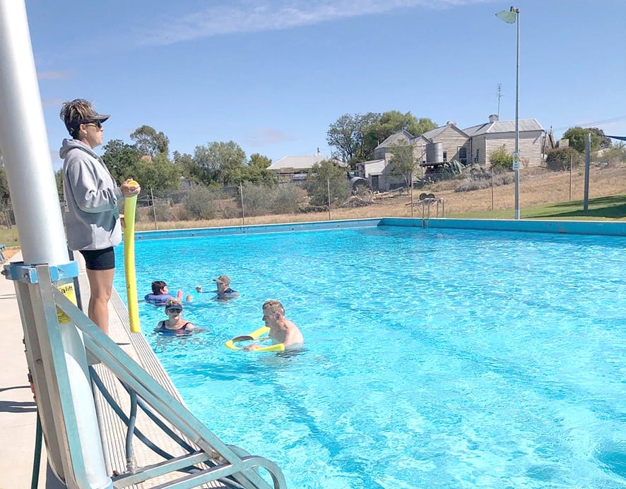 For All Abilities . . . Water Aerobics Back in Donald