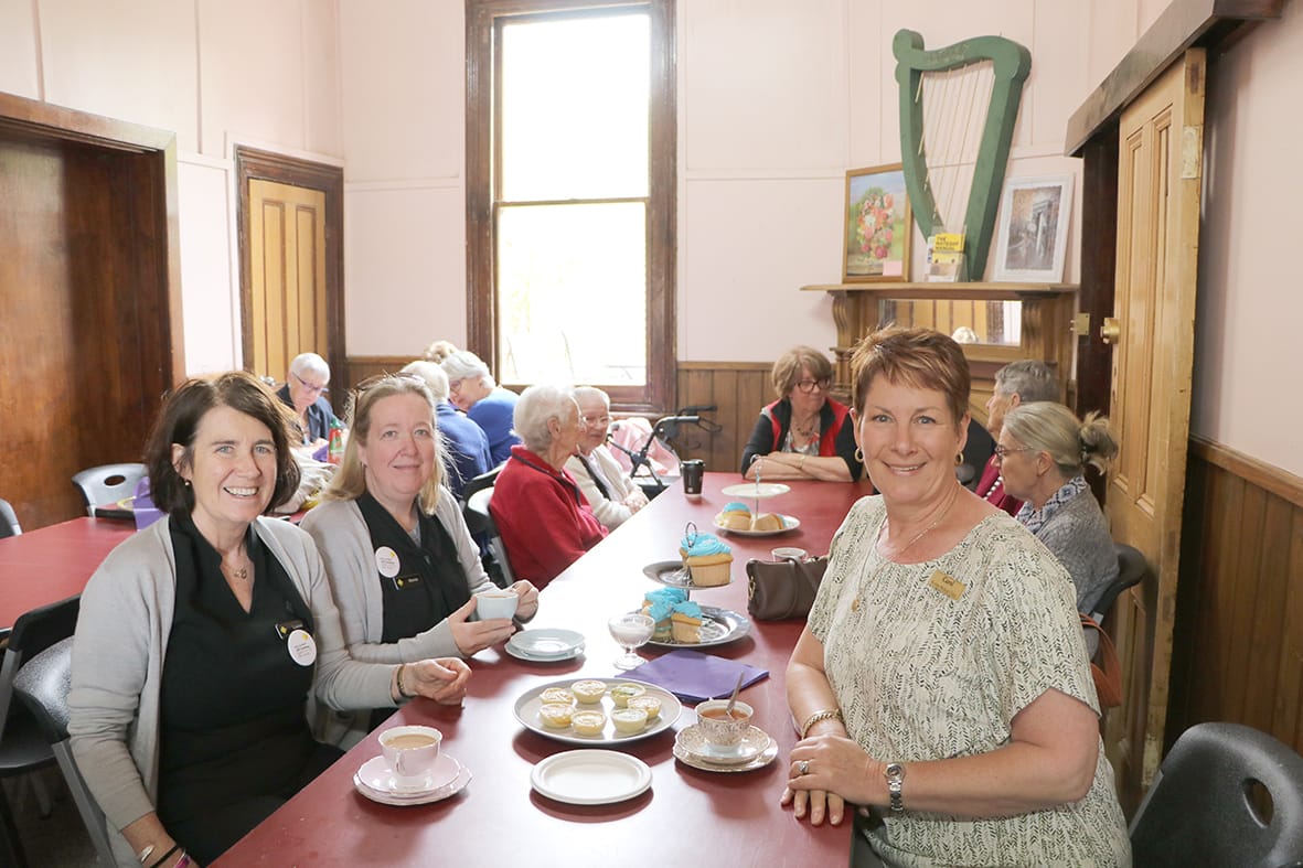 Louise Lee, Marcia Mallia and Carol Reid.
