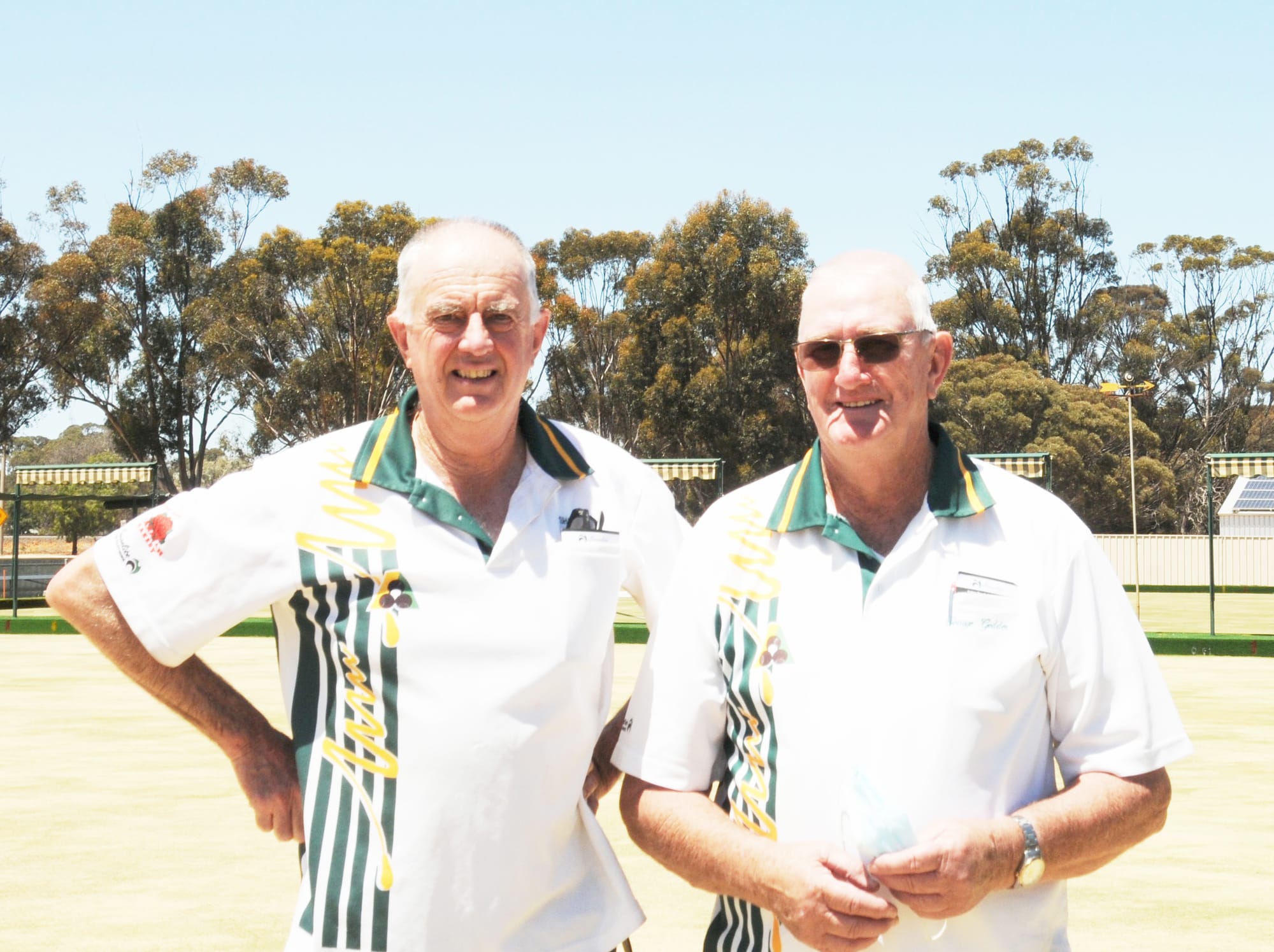 Geddes and O’Shea Win Golf Bowls Pairs