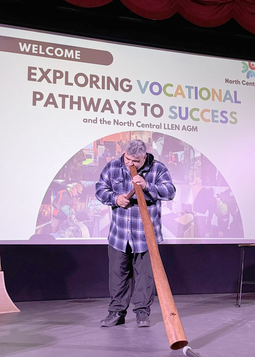 Welcome to Country and Didgeridoo performance by Dja Dja Wurrung Elder Jason Kerr.