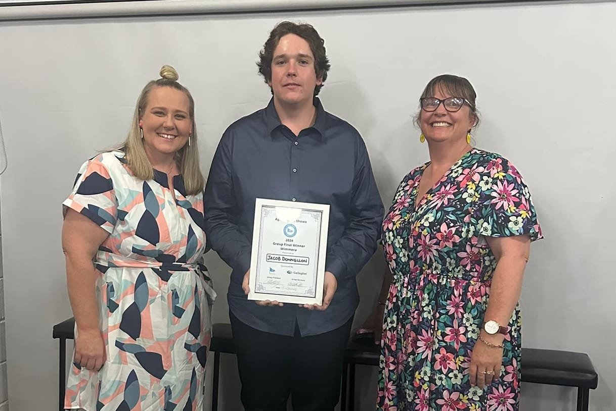 Junior Show Ambassador: Jacob in State Final