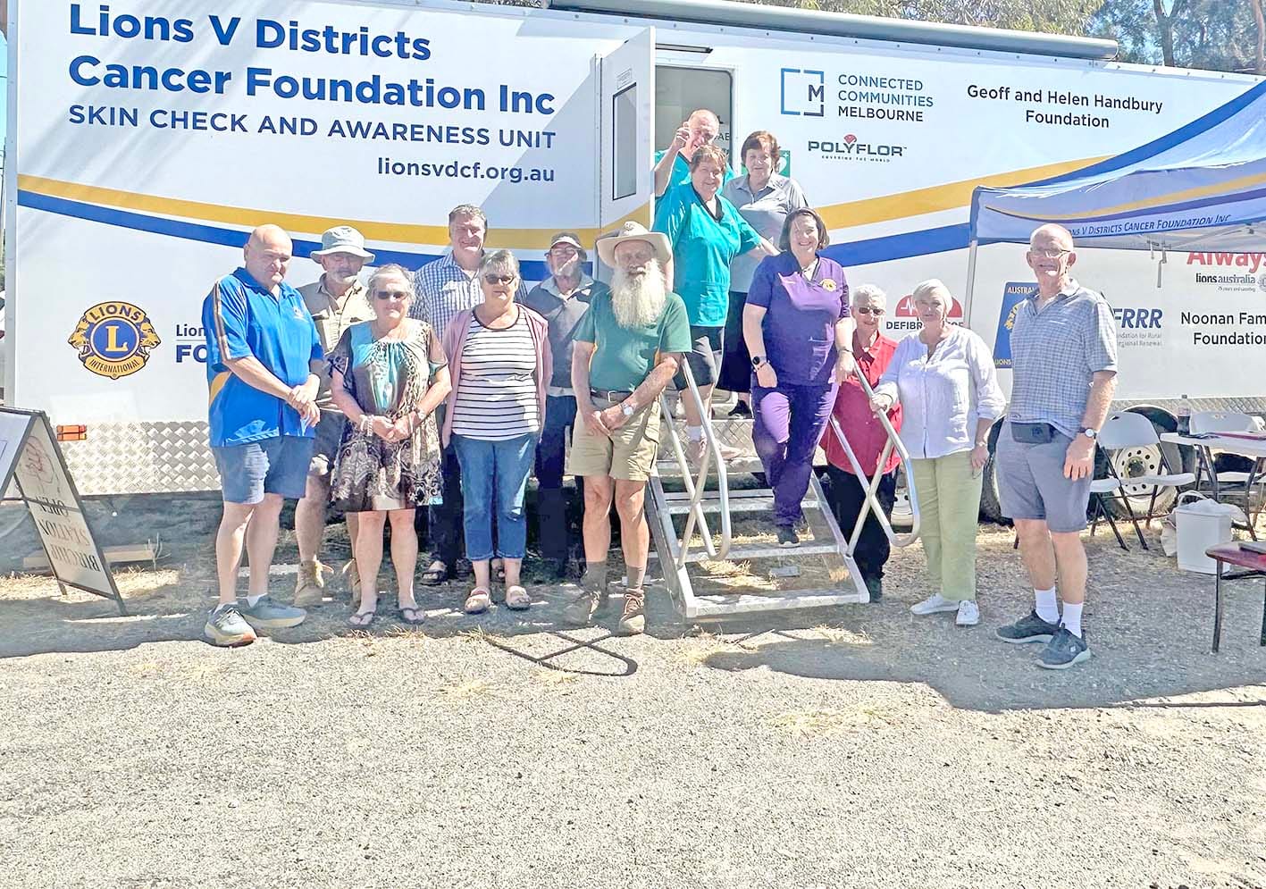 Birchip Welcomes Skin Check and Awareness Unit