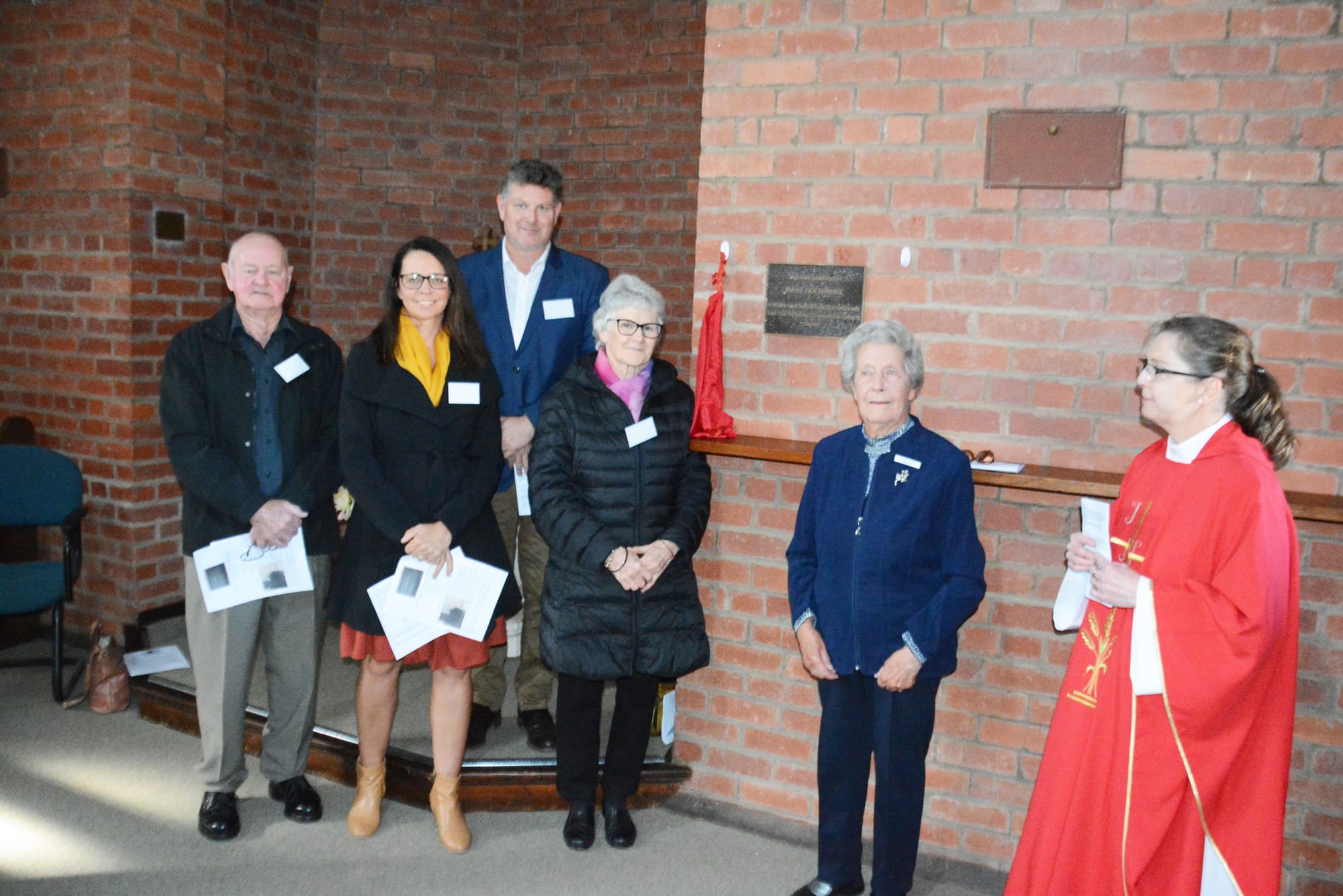 Through the Generosity of the Late Mary Goldsbury . . . St. George’s Ramps Up Church Access