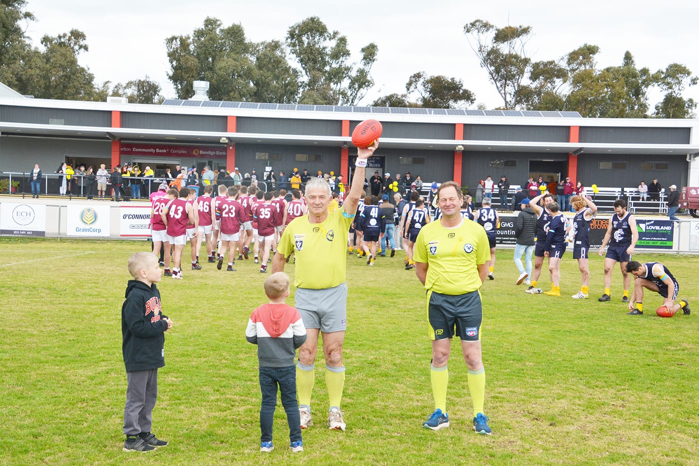 The Navies Push Nullawil All the Way