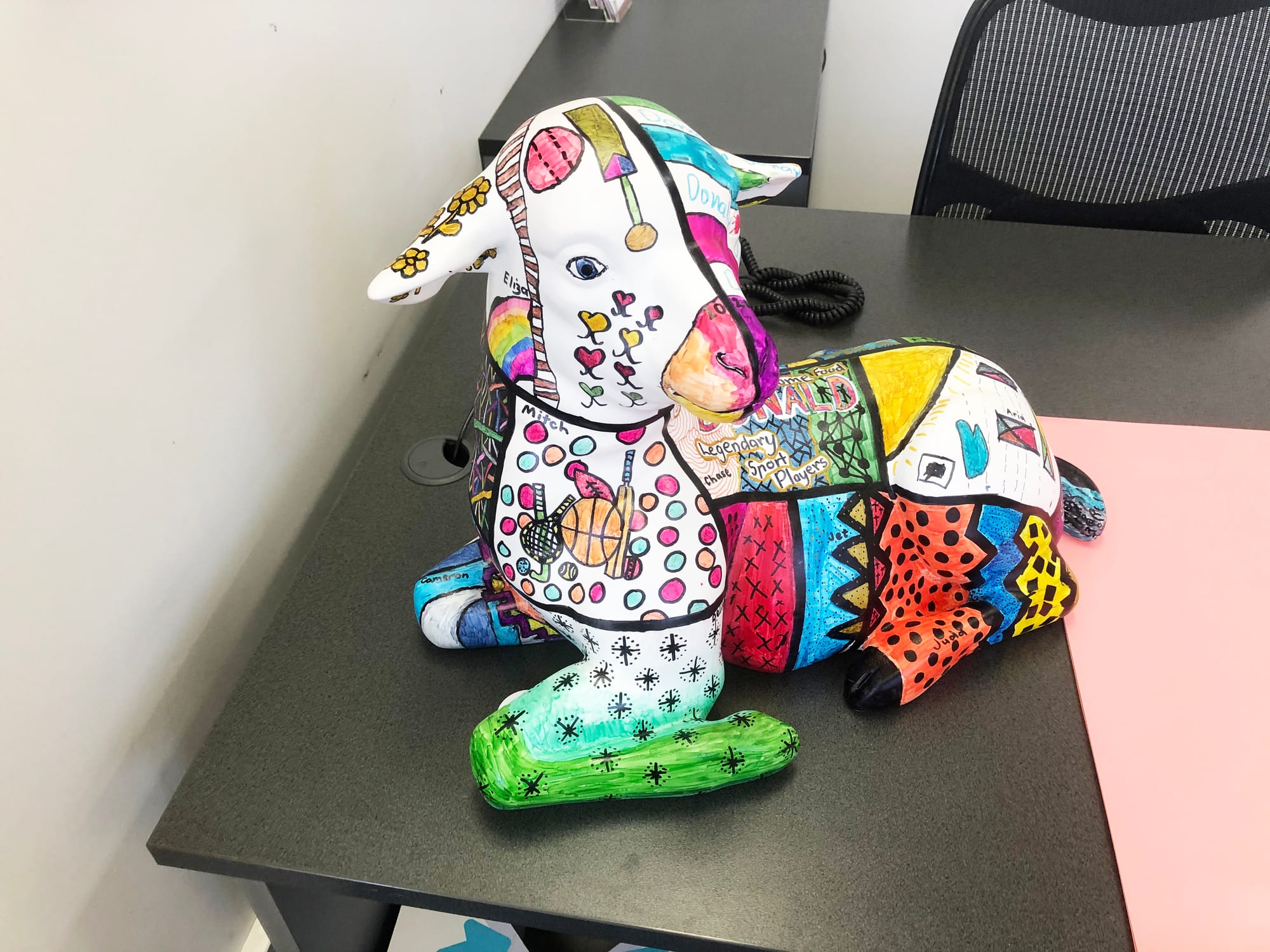 Sheep to Provide Colourful Focus