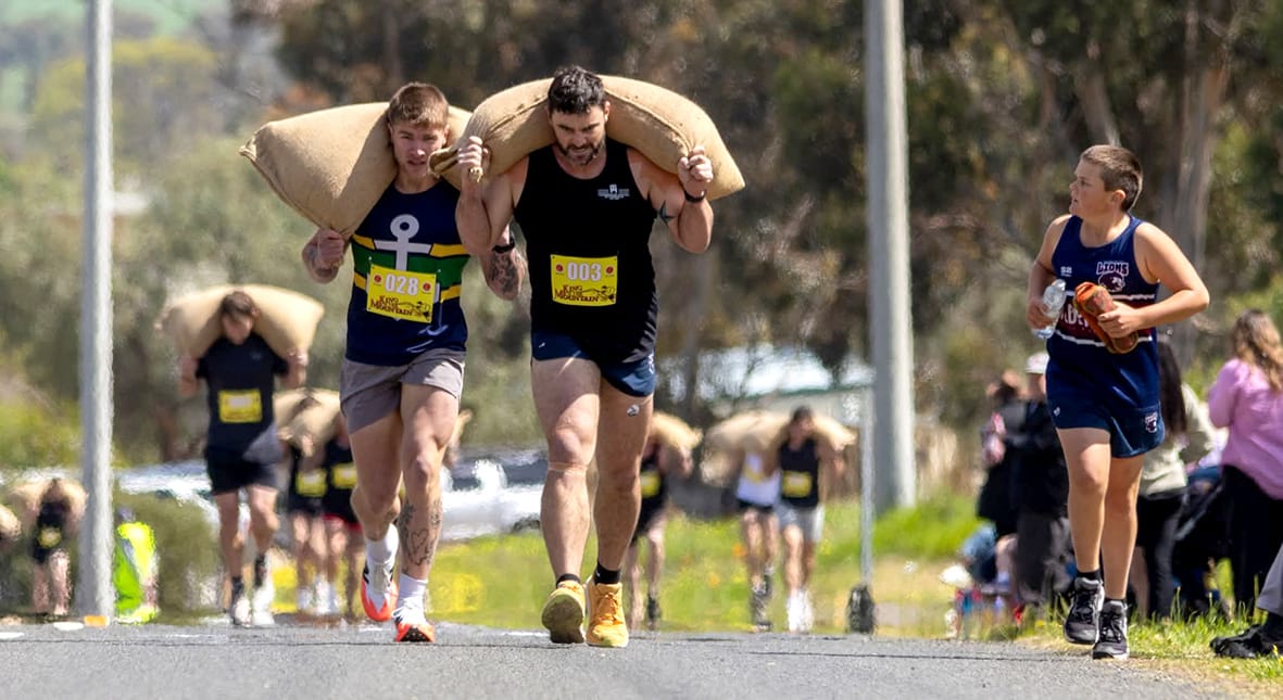 Hail King Keegan, Queen Carly: Crowds Meet Mountain Challenge