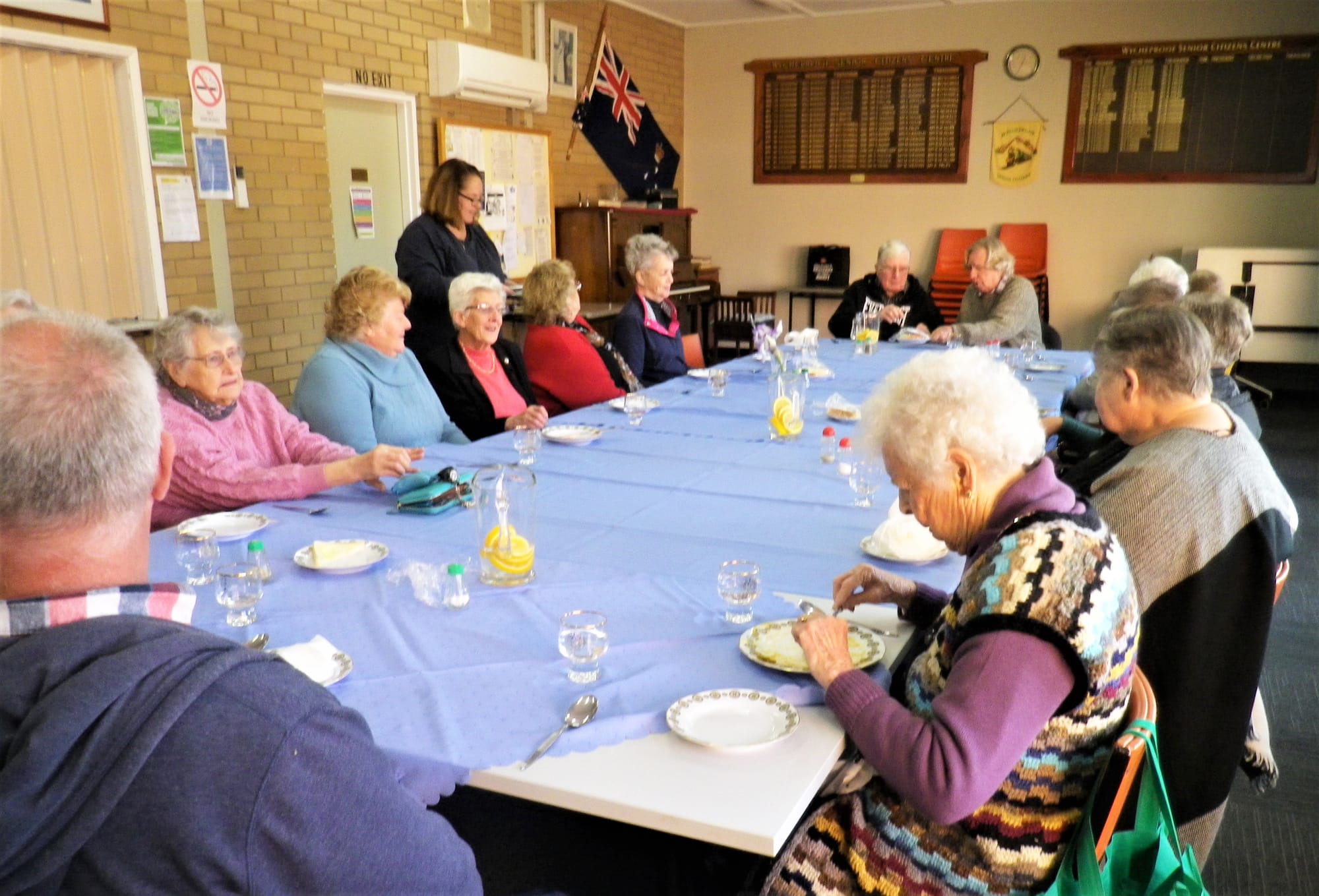 Wyche. Seniors Celebrate July