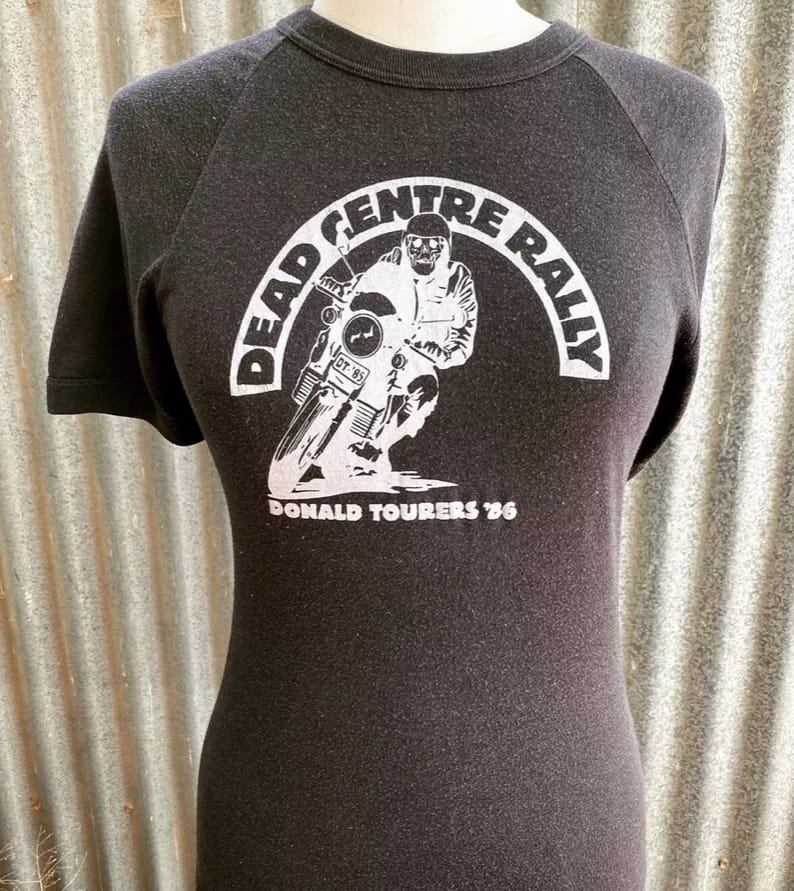 A shirt from Dead Centre Rally days.