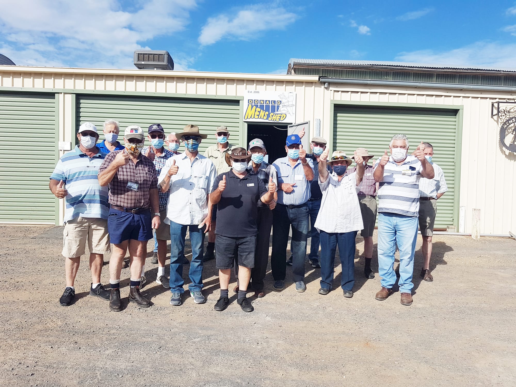 Warracknabeal Men’s Shed Tours Buloke